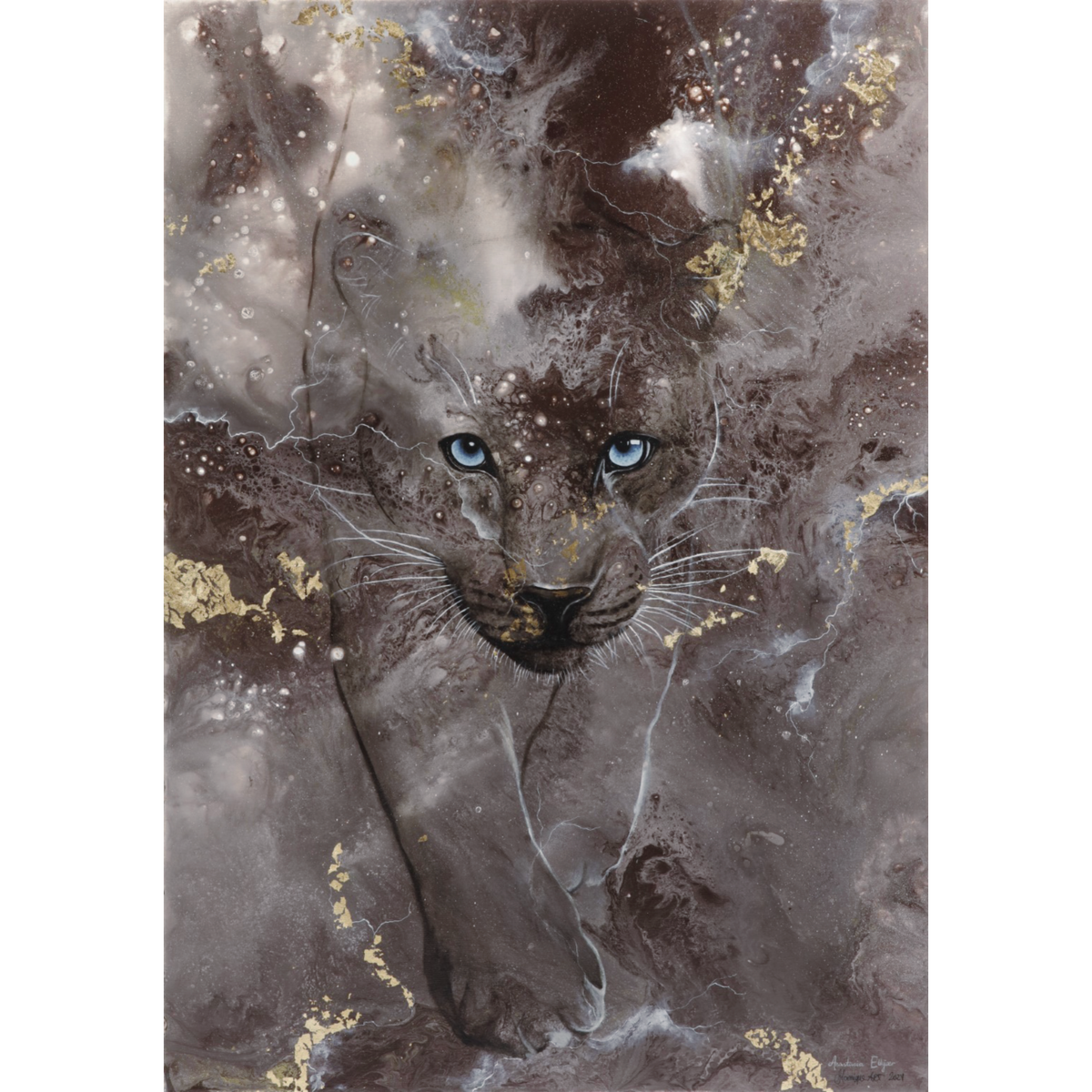 Panther - 50x70 cm canvas print