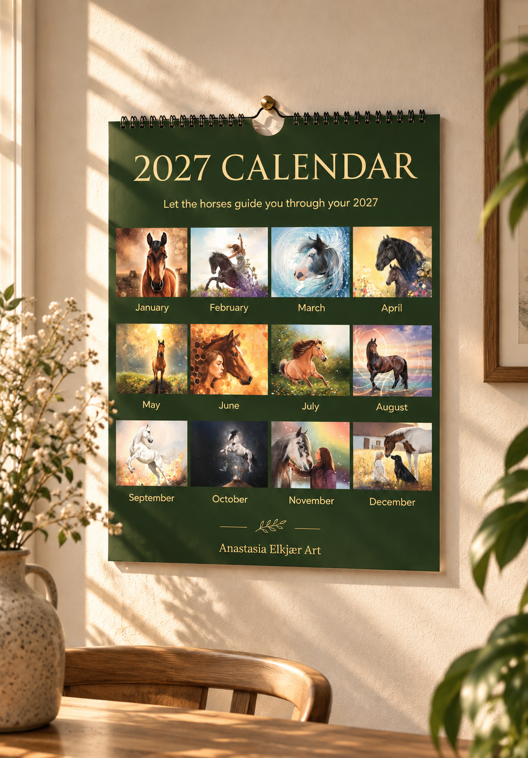 Messages from the Horses - 2027 calendar