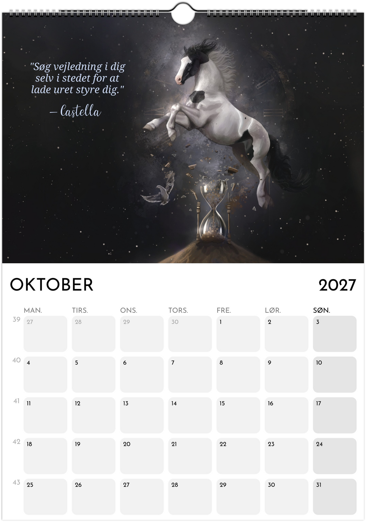 Messages from the Horses - 2027 calendar