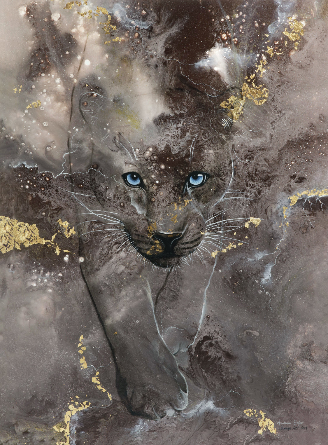 Panther - 50x70 cm canvas print